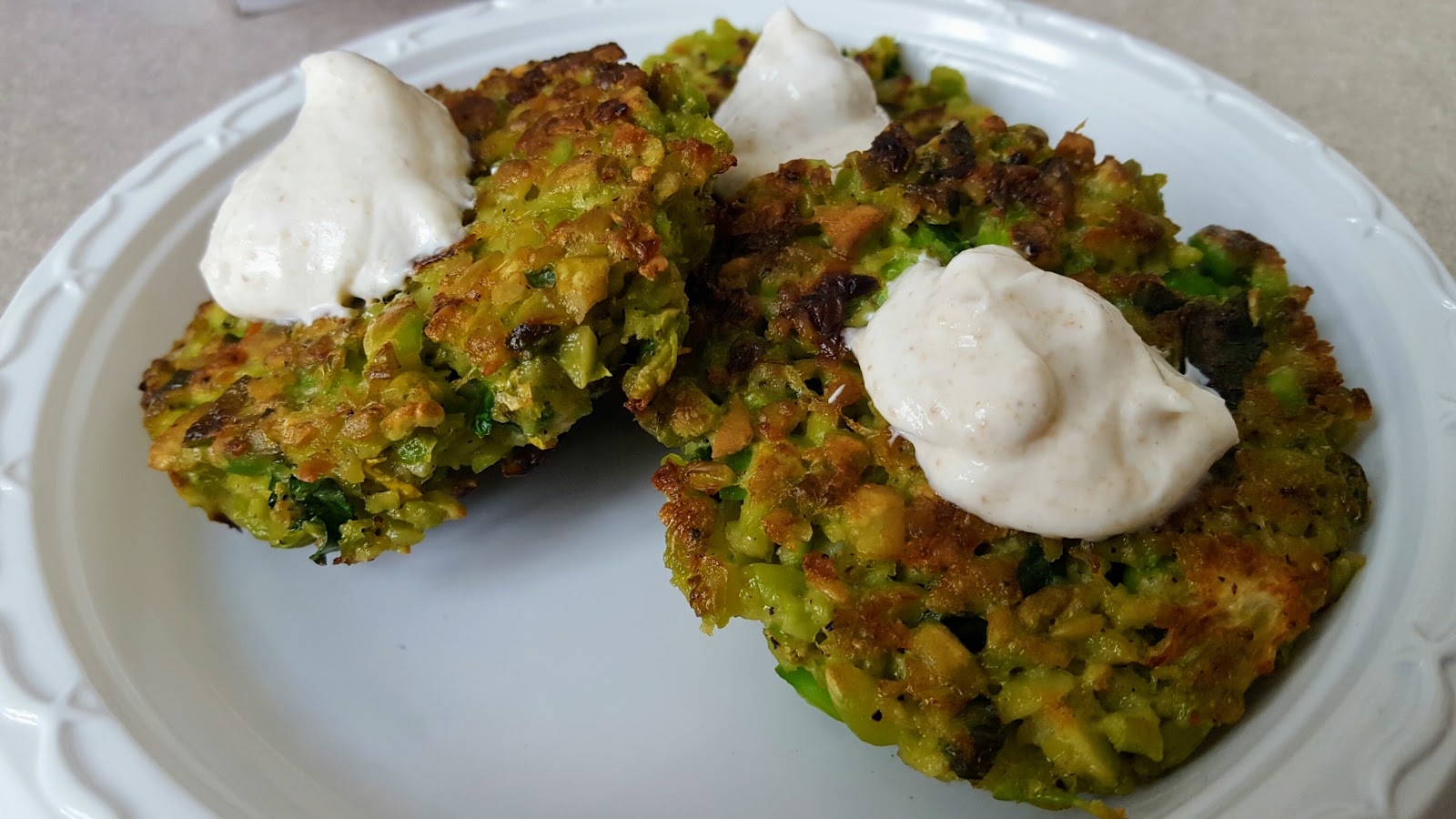 Laura's Cooking Journal Edamame Fritters