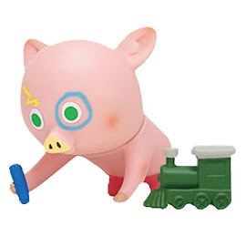 Pop Mart Woo and Train Green Cow Garden Mini Special Edition Series Figure