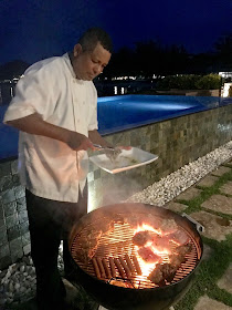 Chef BBQ experience, Mauritius, chef Gino