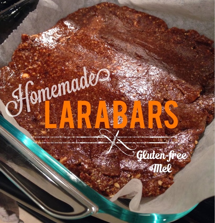 glutenfree mel Homemade Larabars