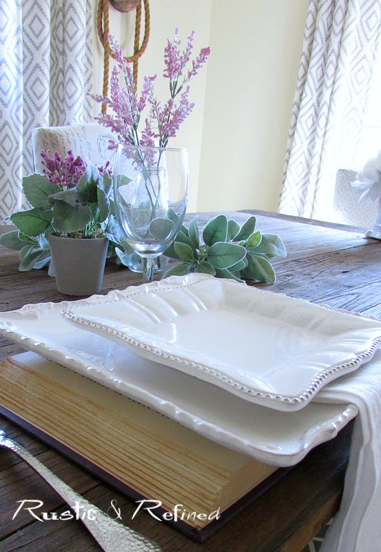 Entertaining Hacks with creative placemat ideas Rustic & Refined