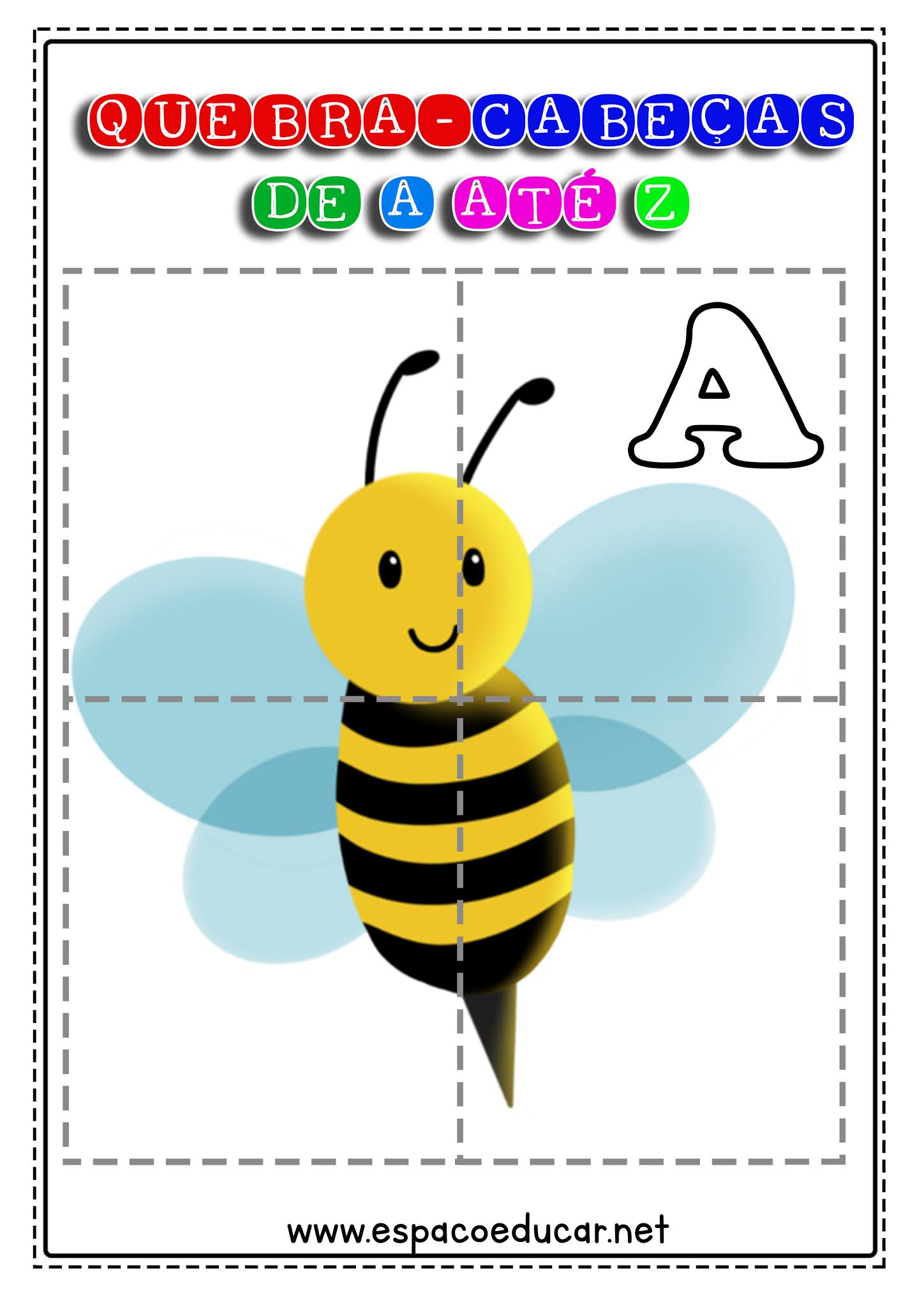 Alfabetos Lindos: Jogo educativo: Quebra-cabeças do alfabeto!  Jogos de  alfabetização, Atividades de alfabetização, Jogos educativos