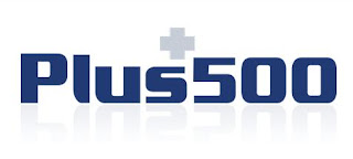 Logo originale del broker Plus500 forex