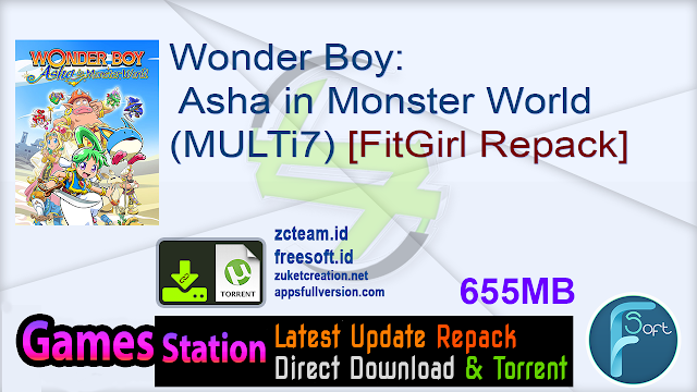 Wonder Boy: Asha in Monster World (MULTi7) [FitGirl Repack]