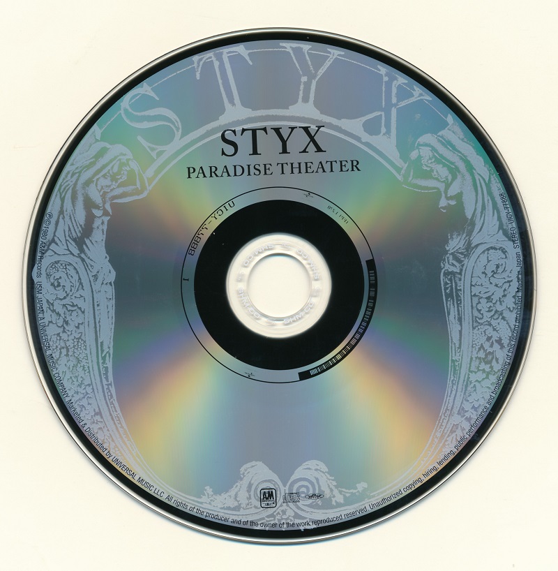 Styx "Paradise Theatre" .
