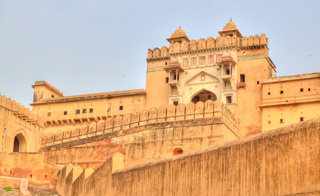 Amer Fort or Amber Fort Jaipur Rajasthan India Royalty Free Stock Images pictures