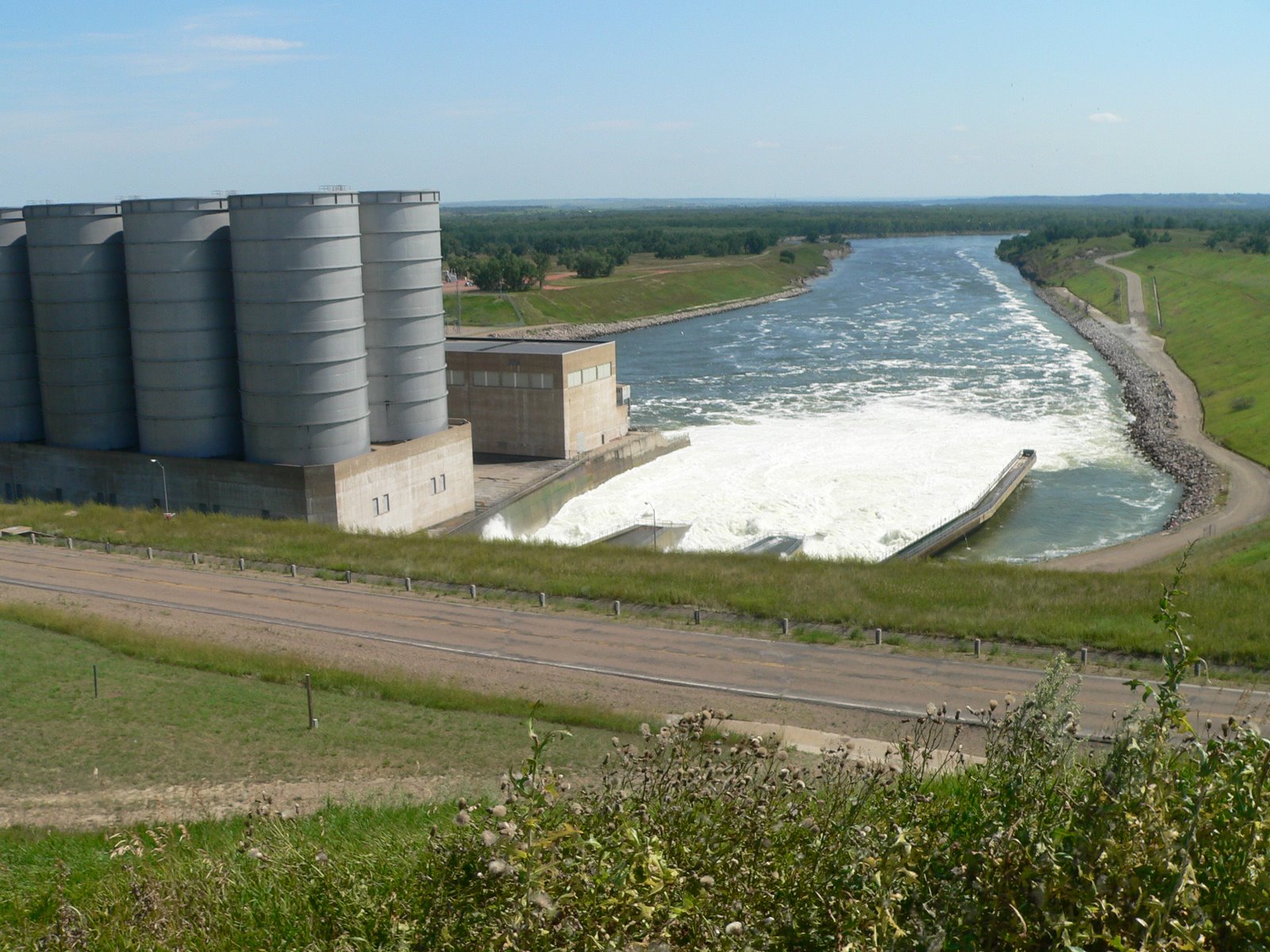 Rocky Top Ramblers Garrison Dam and Powerhouse, Riverdale, ND