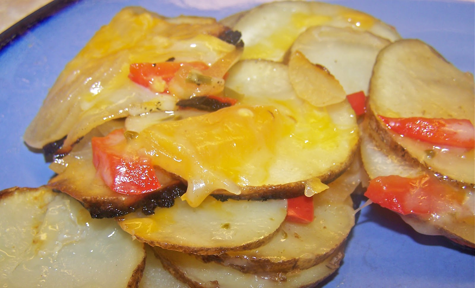 Little Mommy, Big Appetite: Jalapeno and Cheese Grilled Potatoes