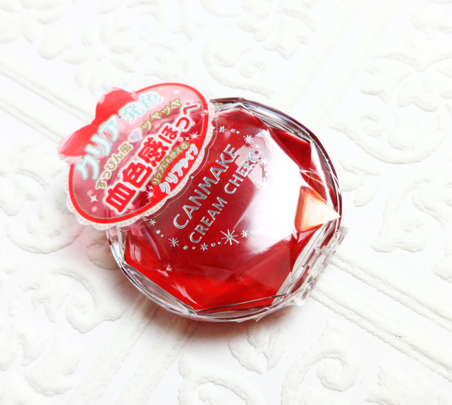 Canmake Cream Cheek Clear Red Heart