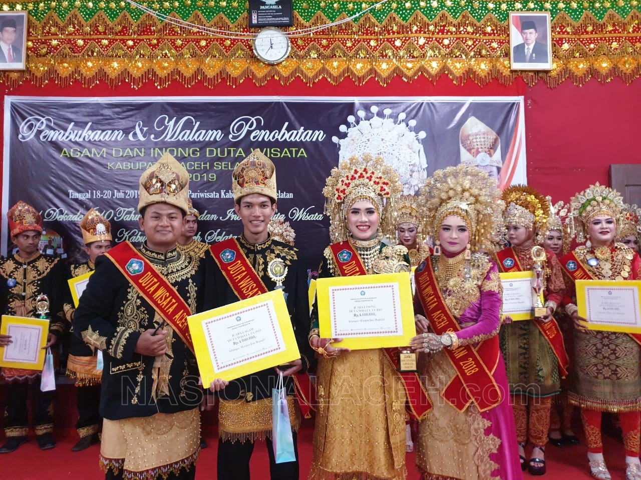 M Ulya Ifrad Dan Nuria Juwita Terpilih Sebagai Duta Wisata Aceh Selatan 2019 Nasionalaceh Com Kreatif Dinamis