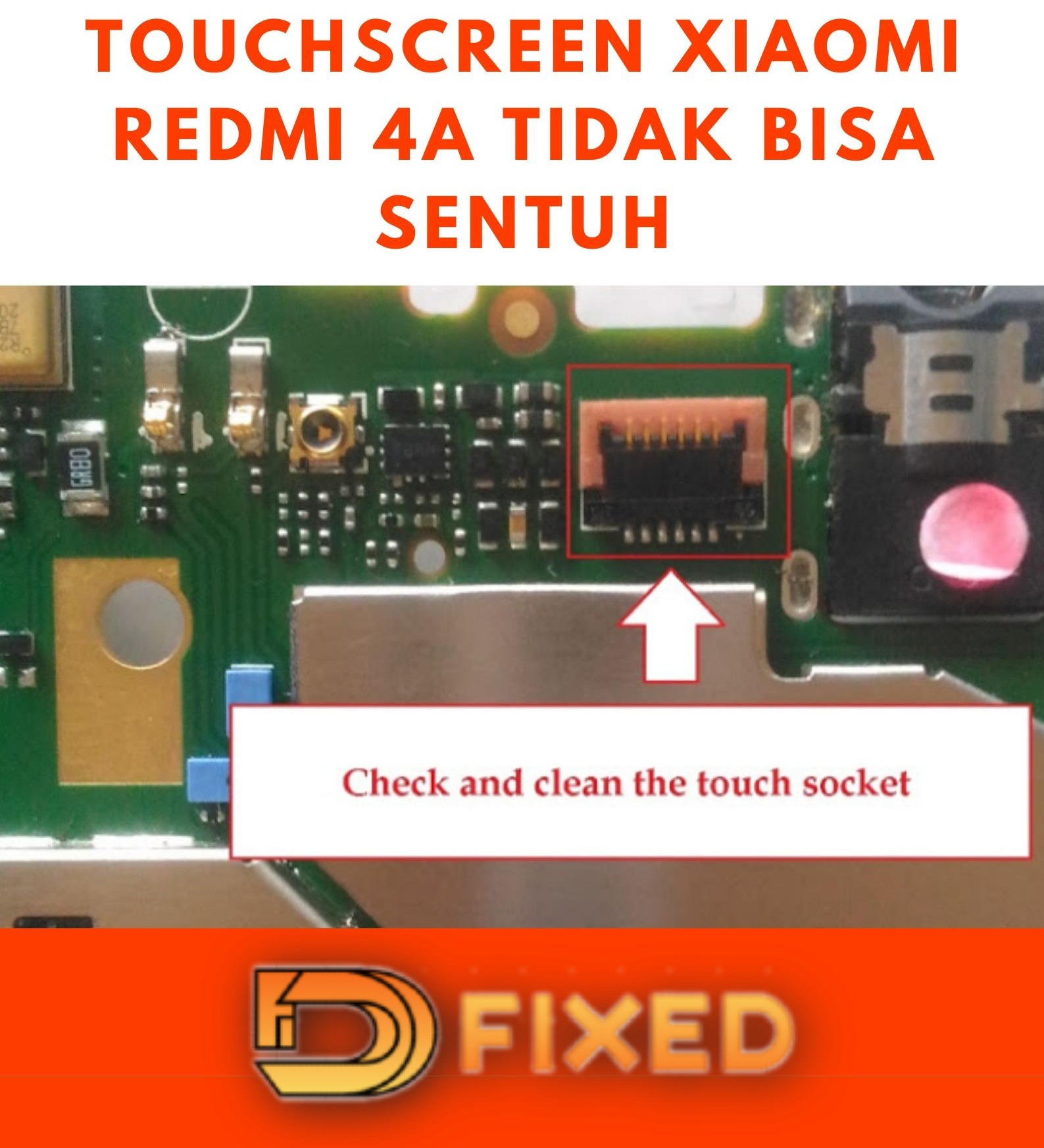 Touchscreen Xiaomi Redmi 4A Tidak Bisa Sentuh Touchscreen Xiaomi Redmi 4A Tidak Bisa Sentuh