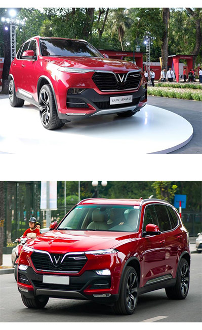 Vinfast LUX SA2.0 ĐỎ. Mới 98%