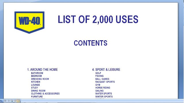 WD_40 اسرار وخفايا البخاخ العجيب التي لم يخبرك بها احد من قبل واكثر من