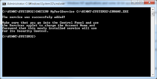 Easy Stuffs: Run Perl script as a windows service