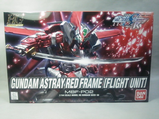 GUNDAM GUY: HG 1/144 Gundam Astray Red Frame [Flight Unit] - Review by ...