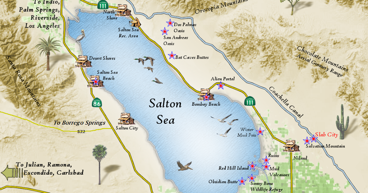 Salton Sea Level Chart