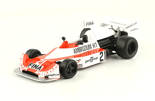 Williams FW04 1975 Jacques Laffite 1:43 Formula 1 auto collection panini