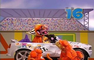 The Count is in Nascount races. Sesame Street Best of Friends
