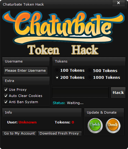 Chaturbate Token Hack