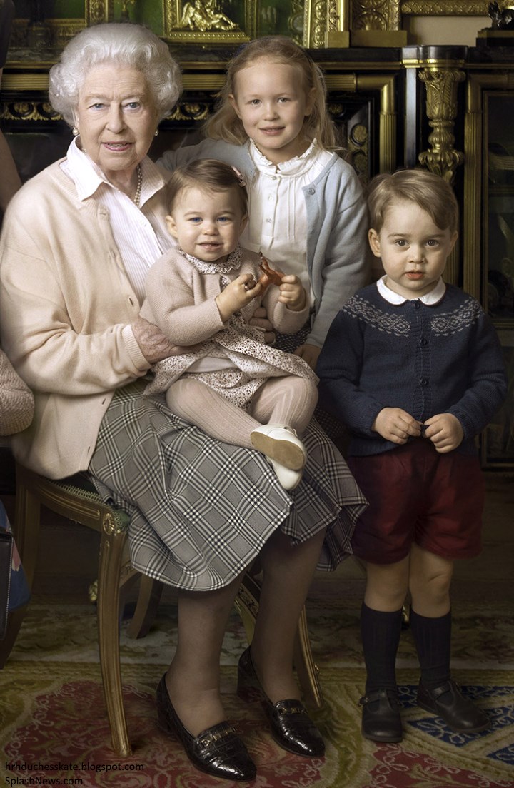 Duchess Kate The Queen's 90th Her Majesty Photographed with Royal