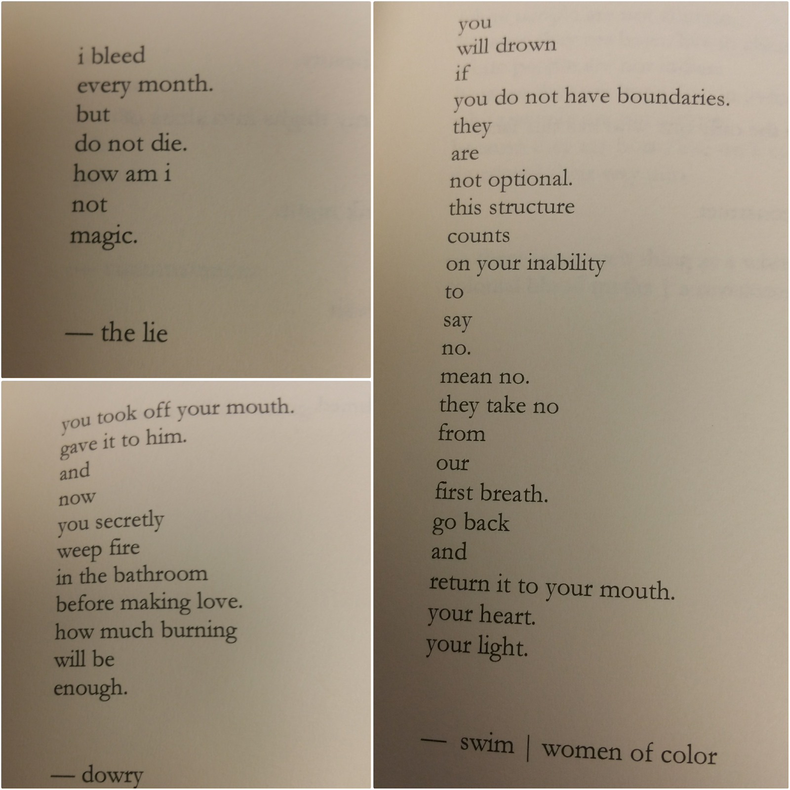 Salt by Nayyirah Waheed