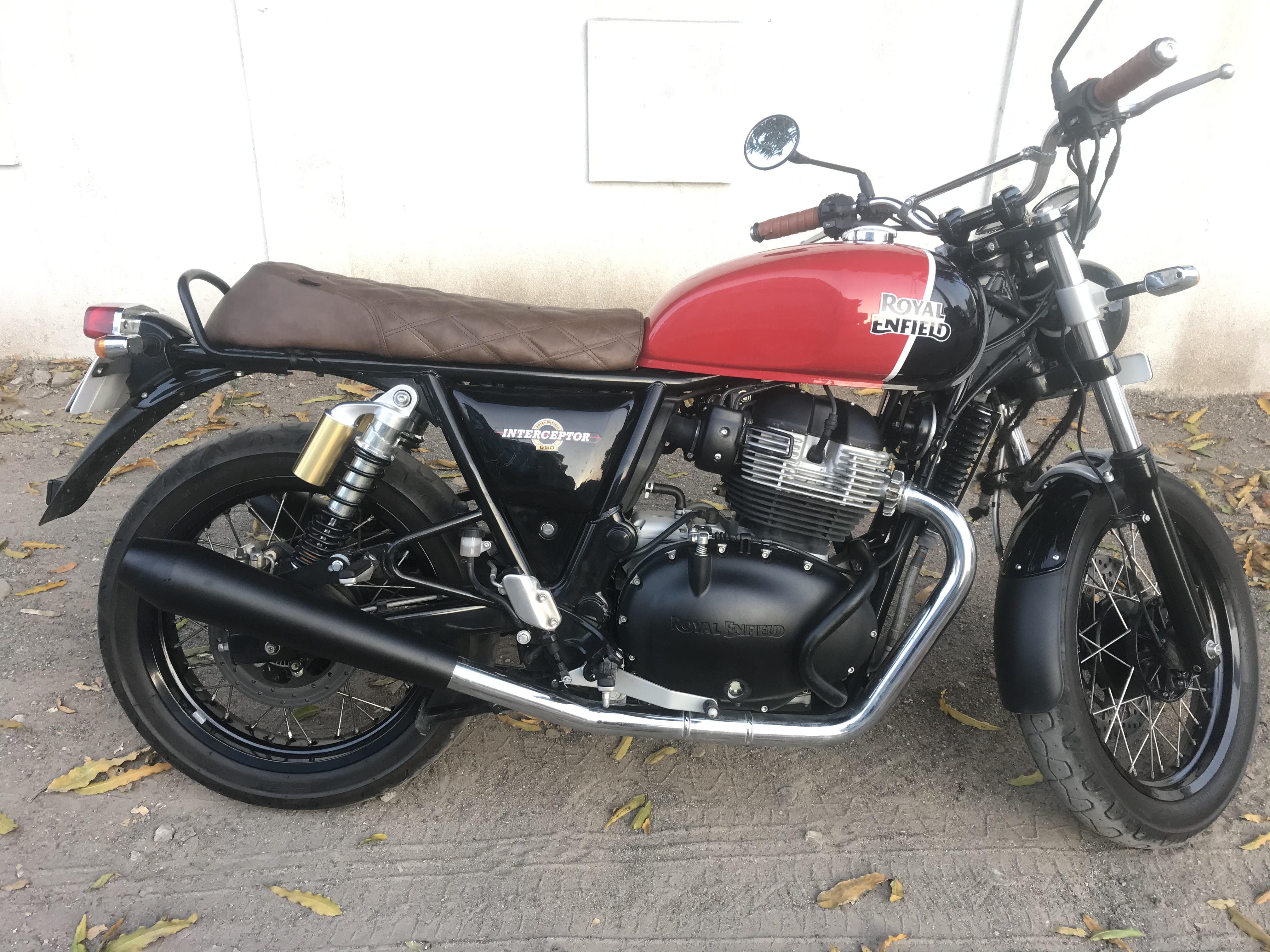 Royal Enfield Interceptor 650 | Continental GT 650 Custom Exhaust ...