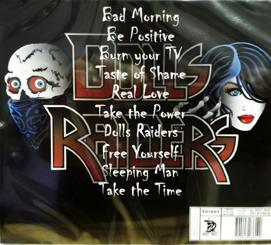 DOLLS RAIDERS - Free Yourself (2018) back