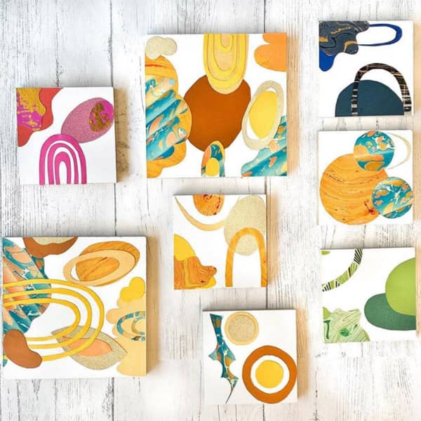 Appealing Paper Collage Kits from Joone Creative