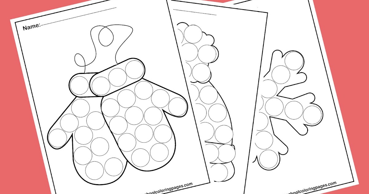 Winter Dot Marker Free Pages For Kids winter-dot-marker-free-pages-for-kids