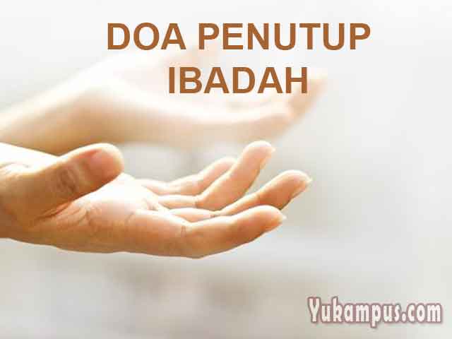 Doa berkat penutup ibadah