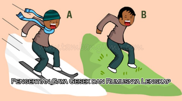 Pengertian Gaya Gesek Dan Rumusnya Lengkap Portal Media Informasi Seputar Ilmu