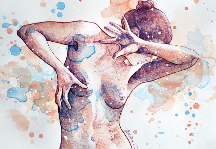 Рисунки акварелью. Jane Beata Jane Beata