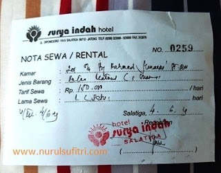 pengalamanku menginap di hotel surya indah salatiga jawa tengah review nurul sufitri travel lifestyle blogger