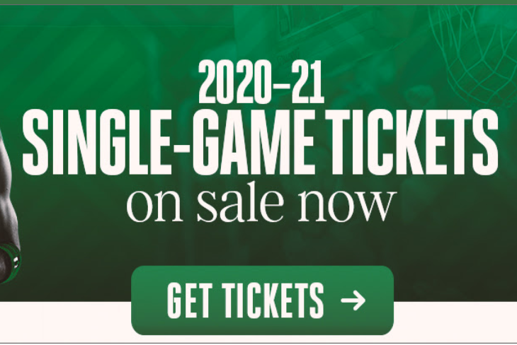 Boston Celtics single-game tickets now available