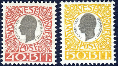Danish West Indies 1905 Christian IX Issue