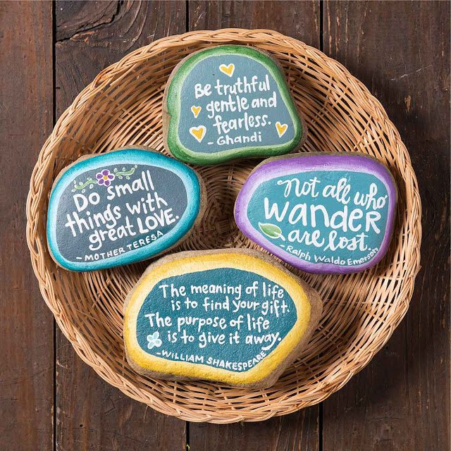 100+ Kindness Rock Painting Ideas & Sayings - I Love Painted Rocks