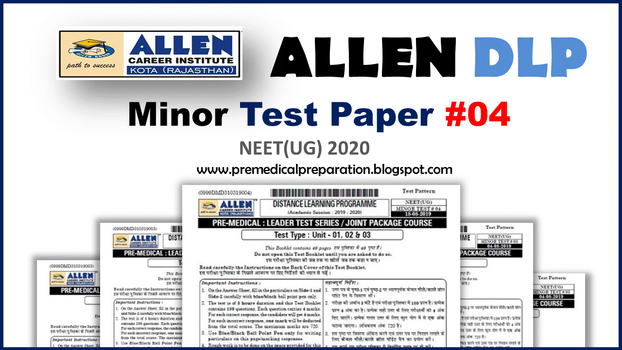 Premedical Preparation NEET Blogspot October 2019