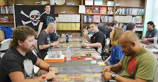 HeroClix game event at comic book store