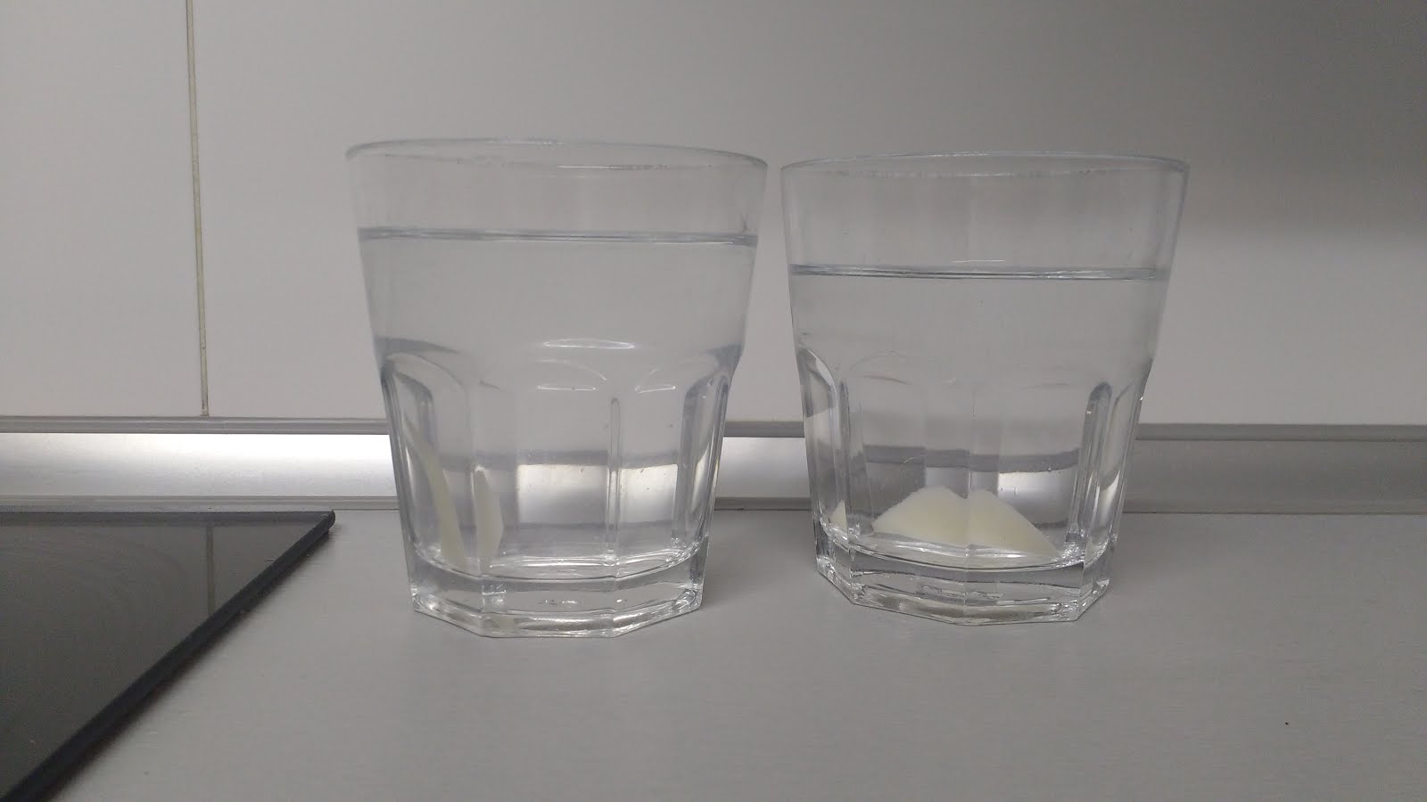 Experimento Ósmosis de una patata