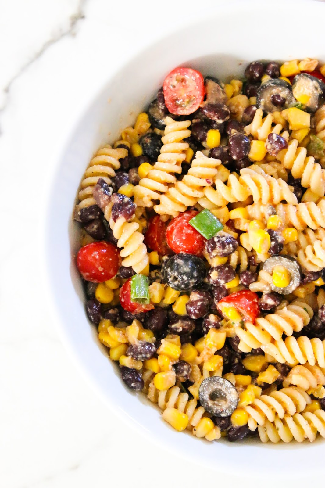 Mexican Vegan Pasta Salad Recipe