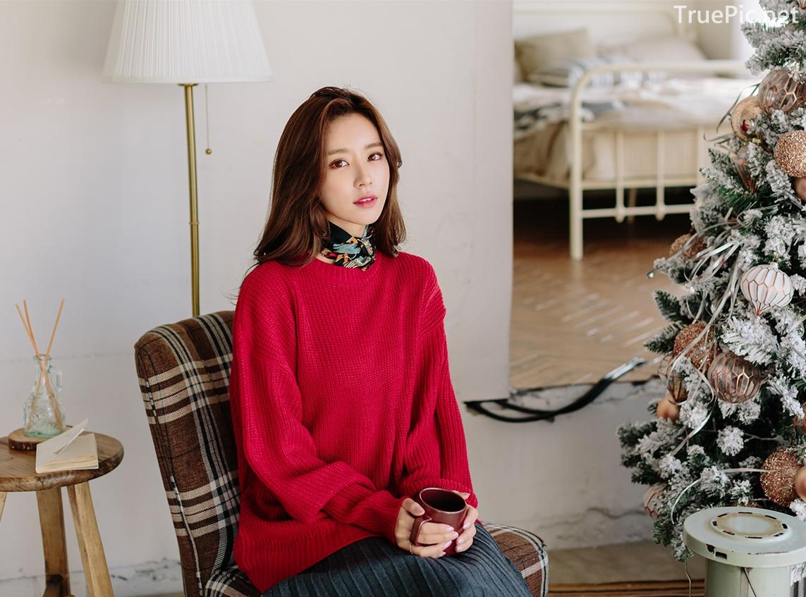Korean Fashion Model - Kim Jung Yeon - Winter Sweater Collection - TruePic.net - Picture 40