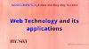 WEB TECHNOLOGY AND ITS APPLICATIONS (18CS63)