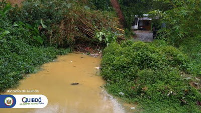 Emergencia por deslizamiento de Tierra en el Barrio Fuego Verde.