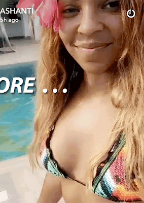 Hmmm, did R&B singer Ashanti have breast implants? (before and after photos)