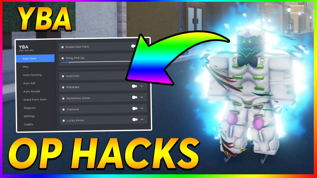Your Bizarre Adventure Hack 🔥 OP ITEM AUTOFARM HACK GOD MODE HACK