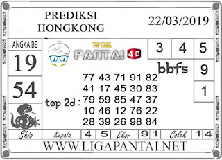 Prediksi Togel “HONGKONG” PANTAI4D 22 MARET 2019
