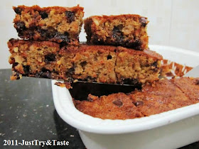 Resep Cake Wortel Dengan Mete Cincang & Chocolate Chips