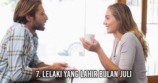 Sifat Lelaki yang lahir bulan Juli