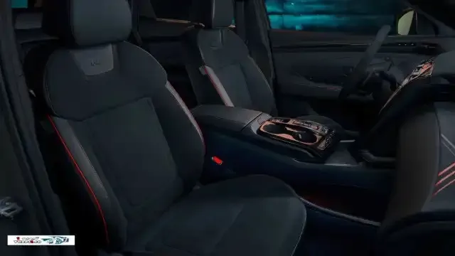 سيارة هيونداي توسان ان لاين 2022 من الداخل Hyundai Tucson 2022 N Line