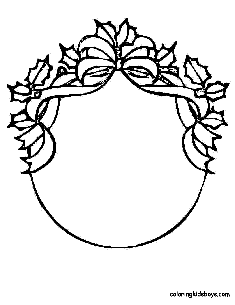 christmas greeting coloring pages - photo #38